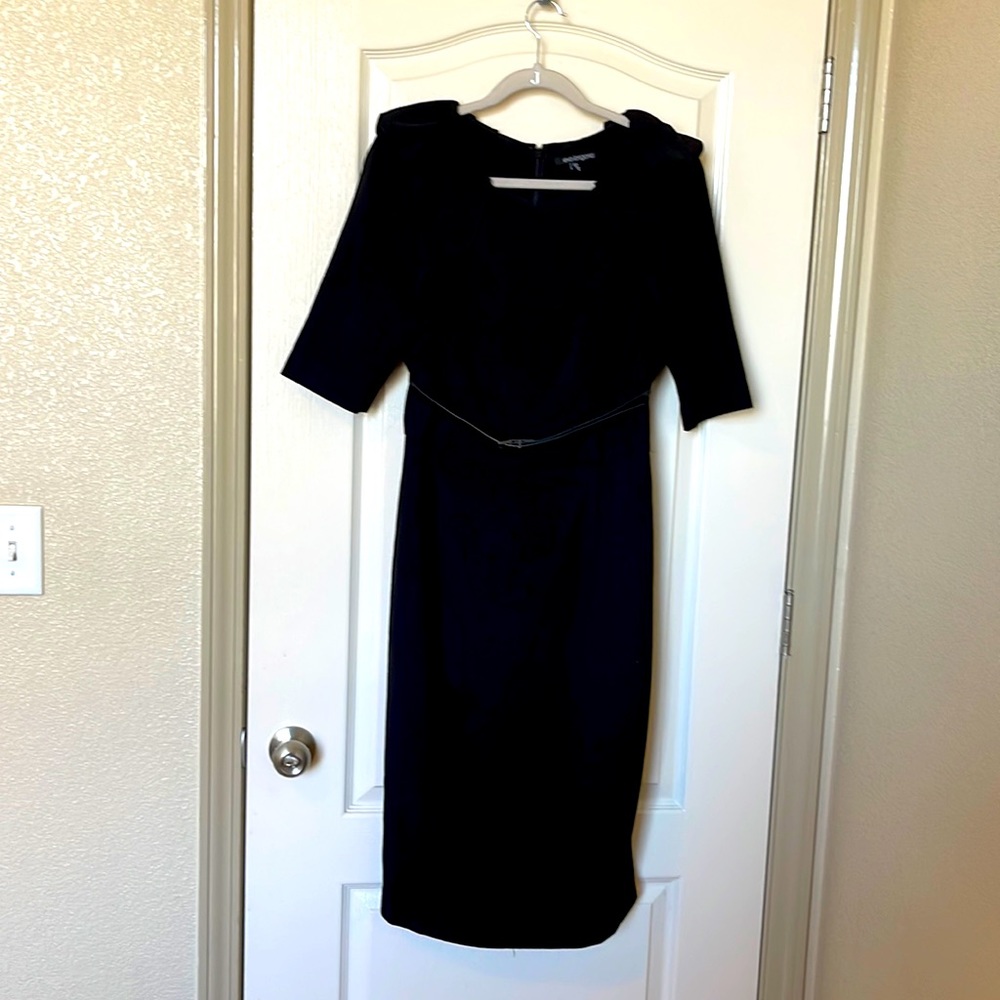 Eva Longoria dress, size 12, black